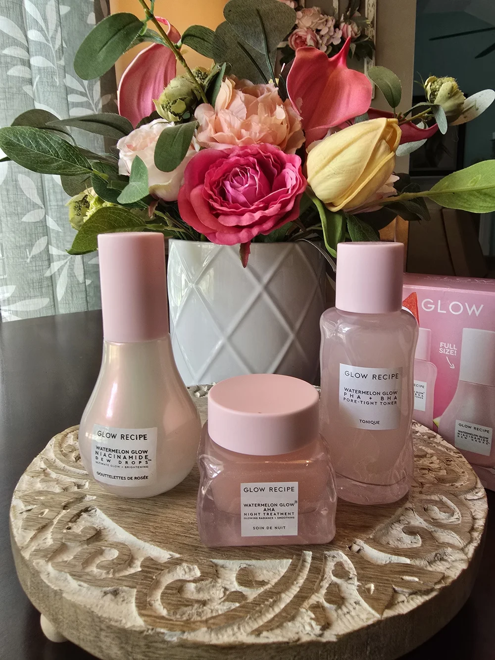 Glow Recipe Dew Glow Trio - Pink Watermelon Skincare Set